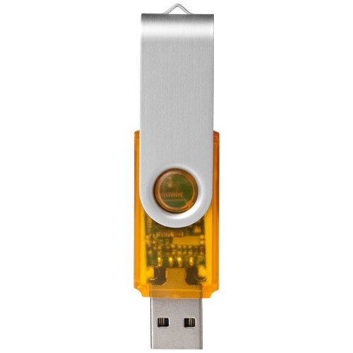 USB Rotate przeźroczysty Pomarańczowy 1Z44010M (2)