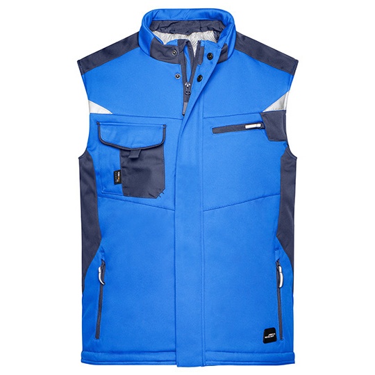 Kamizelka Robocza Softshell Odblaskowa - Navy & Navy Royal JN825-530431 
