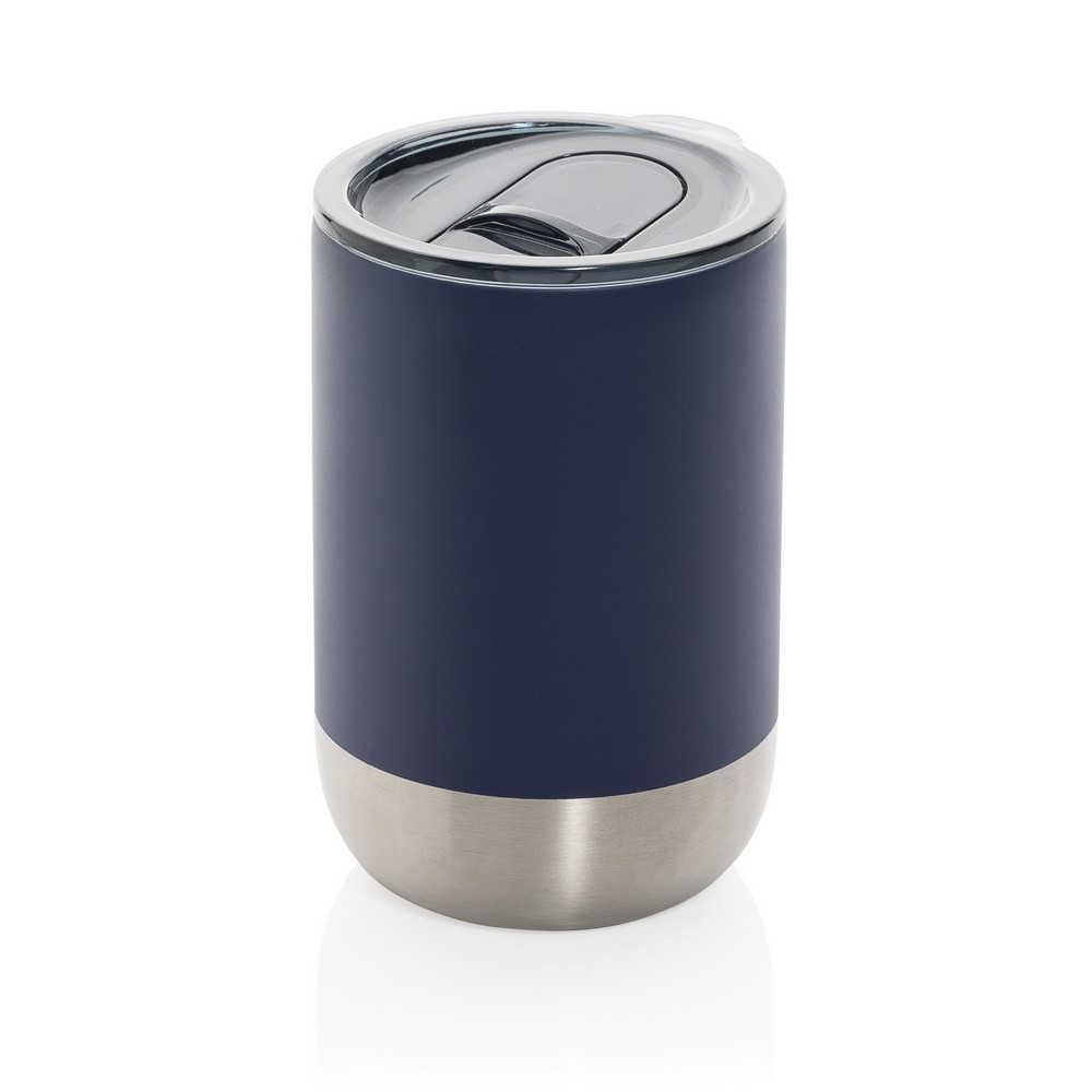 Kubek termiczny 360 ml, stal nierdzewna z recyklingu Niebieski P433.0625 