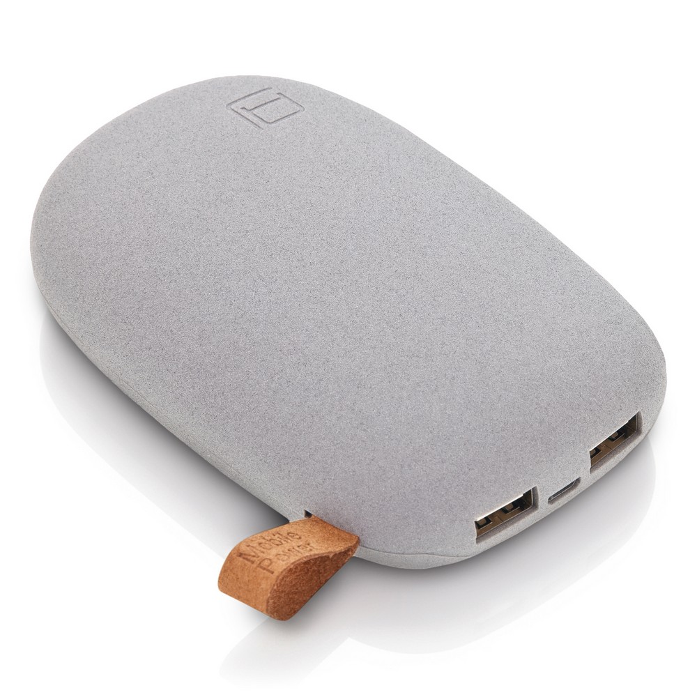 Power bank 10400 mAh Air Gifts "kamień" | Carol Szary V3383-19 