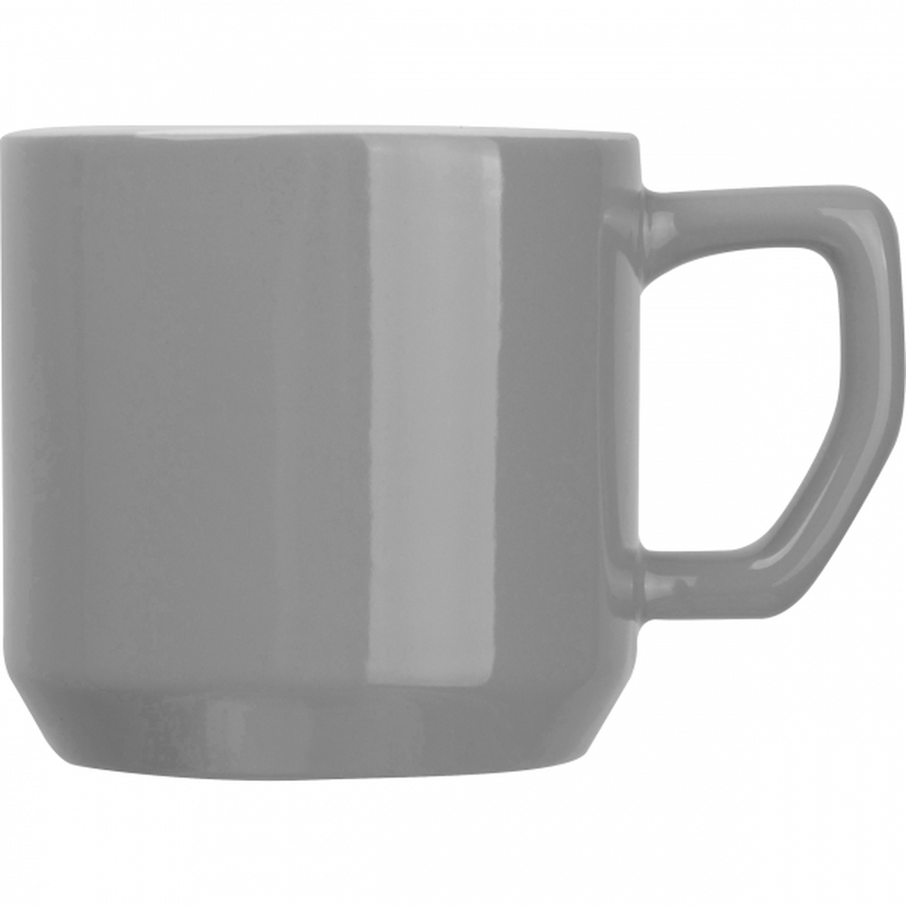 Kubek ceramiczny KYIV 330 ml Szary 544907 (1)