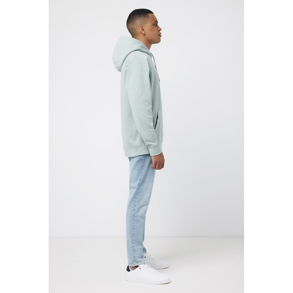 Bluza z kapturem z mikropolaru Iqoniq Trivor, RPET Zielony T9403.023.L (10)