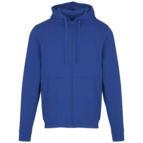 Jasper bluza unisex z kapturem z materiału organicznego pochodzącego z recyklingu z certyfikatem OCS, o gramaturze 280 g/m² Niebieski 3966652A (2)
