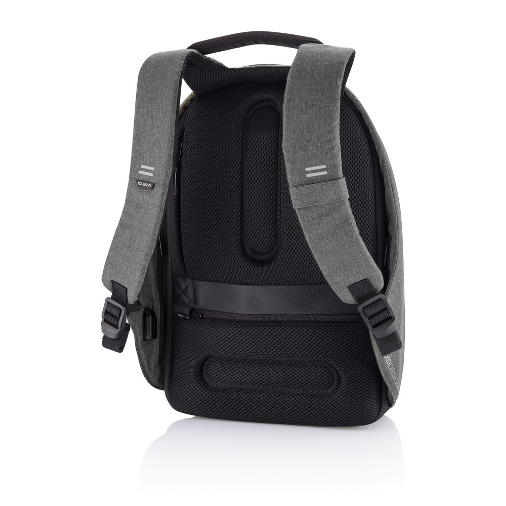 Bobby Hero Regular plecak chroniący przed kieszonkowcami Szary P705.292 (4)