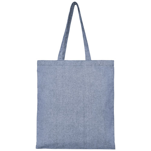 Torba na zakupy z recyklingu o gramaturze 210 g/m² Pheebs Melanż niebieski 12052150 (2)