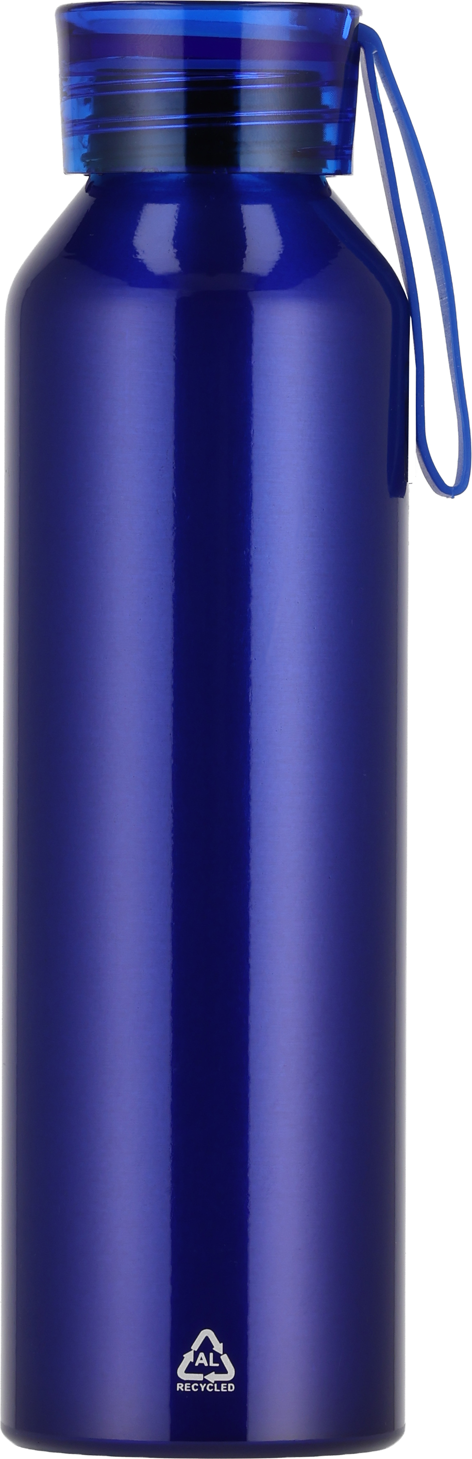 Butelka z aluminium z recyklingu CORK 600 ml Niebieski 424704 (2)
