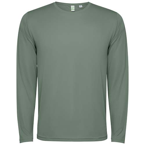Estorii męska koszulka z długim rękawem Laurel green R0432D70 