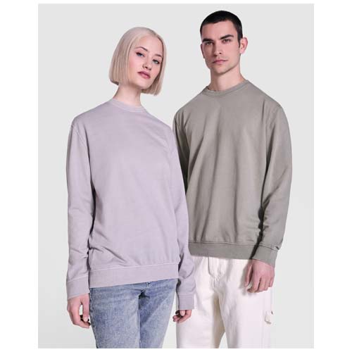 Jaya sweter unisex z okrągłym dekoltem Żółty R2203D90 (4)