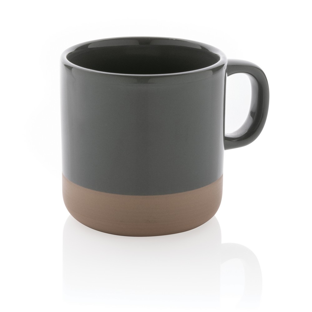 Kubek ceramiczny 300 ml Szary P434.112 