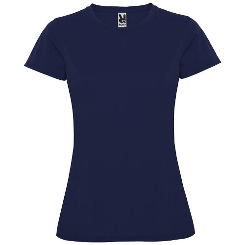 Montecarlo sportowa koszulka damska z krótkim rękawem Navy Blue R04231R1 