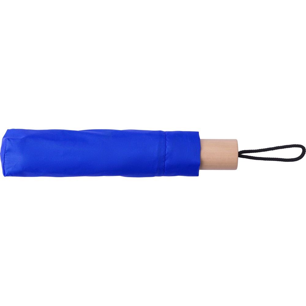 Parasol manualny RPET, składany Błękitny V1605-23 