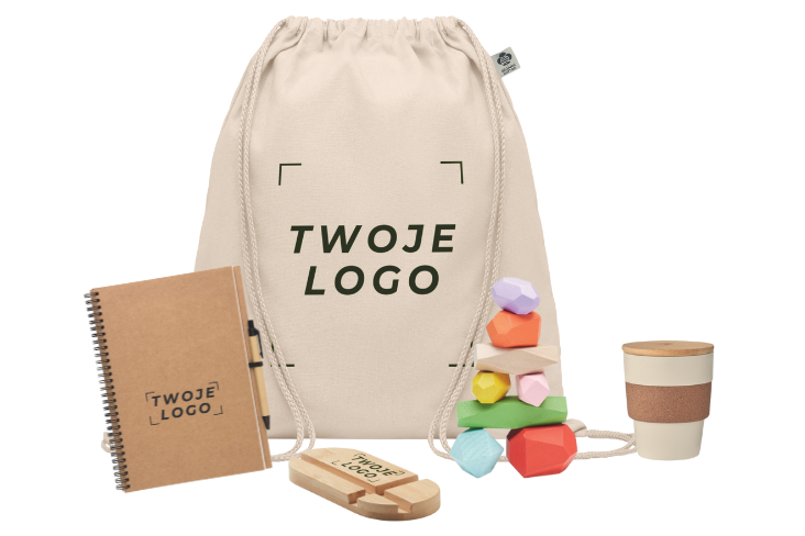 Gadżet reklamowy - 20x Zestaw gadżetów Econatural