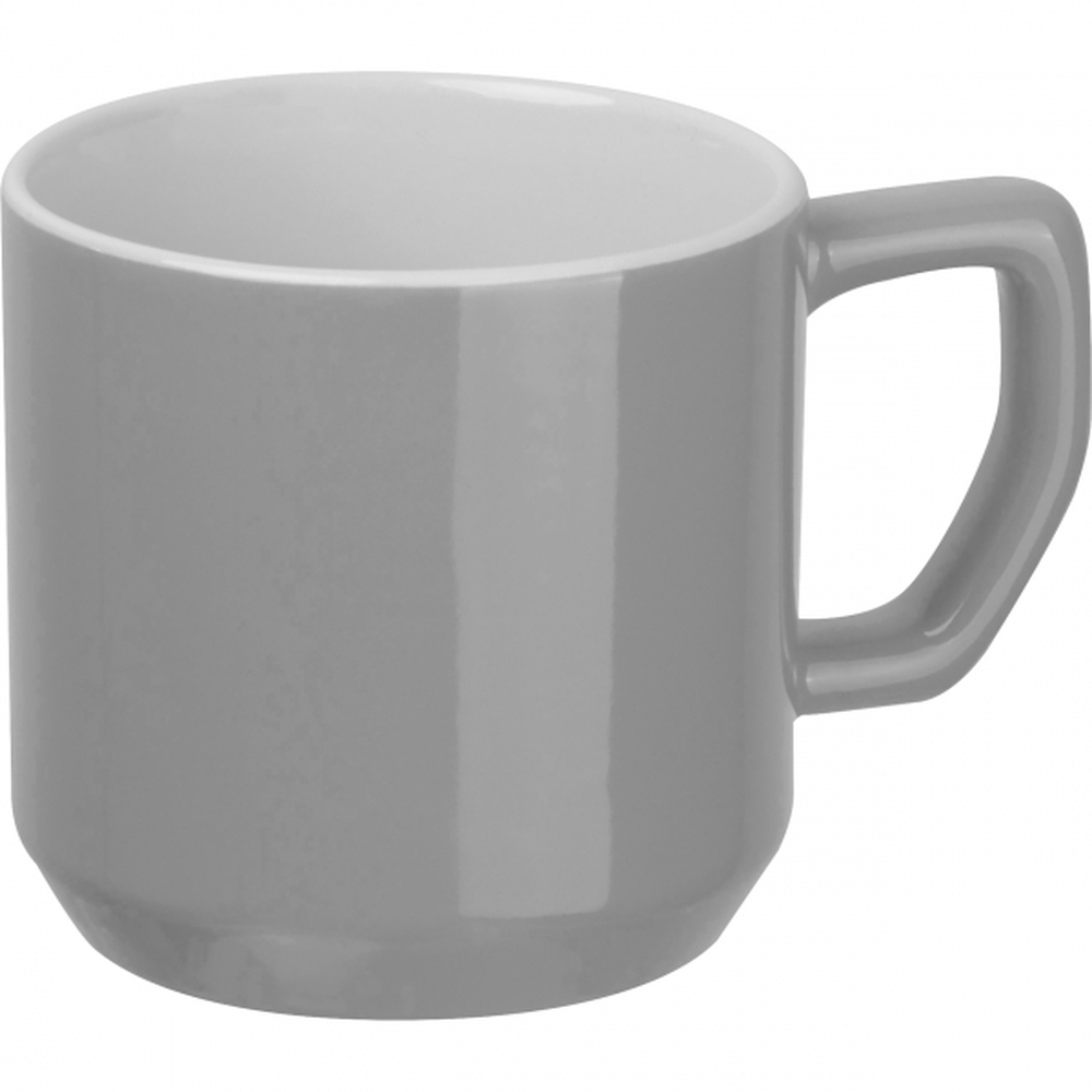 Kubek ceramiczny KYIV 330 ml Szary 544907 