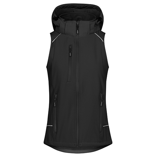 Kamizelka Damska Softshell Wiatroszczelna Black E7845-495429 