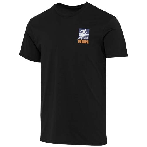 Azurite organiczna koszulka unisex o gramaturze 160 g/m² z krótkim rękawem i certyfikatem OCS Czarny 3955490A (1)
