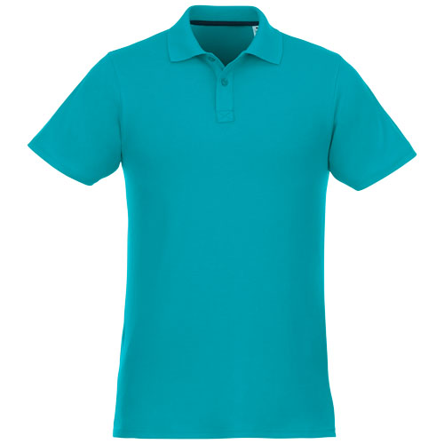 Helios - koszulka męska polo z krótkim rękawem Morski 38106510 