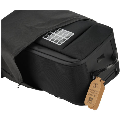 SCX.design L20 reflective biznesowy plecak na laptopa na kółkach Czarny 1PX09490 (4)