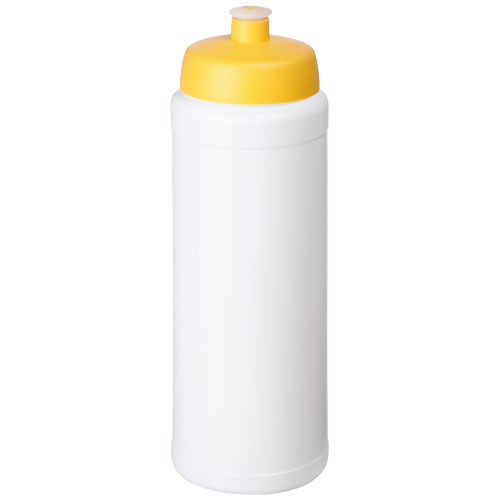 Bidon Baseline® Plus o pojemności 750 ml ze sportowym wieczkiem i uchwytem Biały-Żółty 21068910 