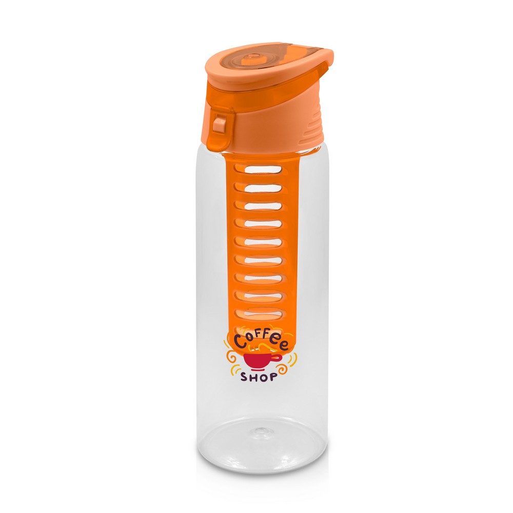 Butelka sportowa z Tritanu 700 ml Air Gifts | Lizzie Pomarańczowy V1388-07 