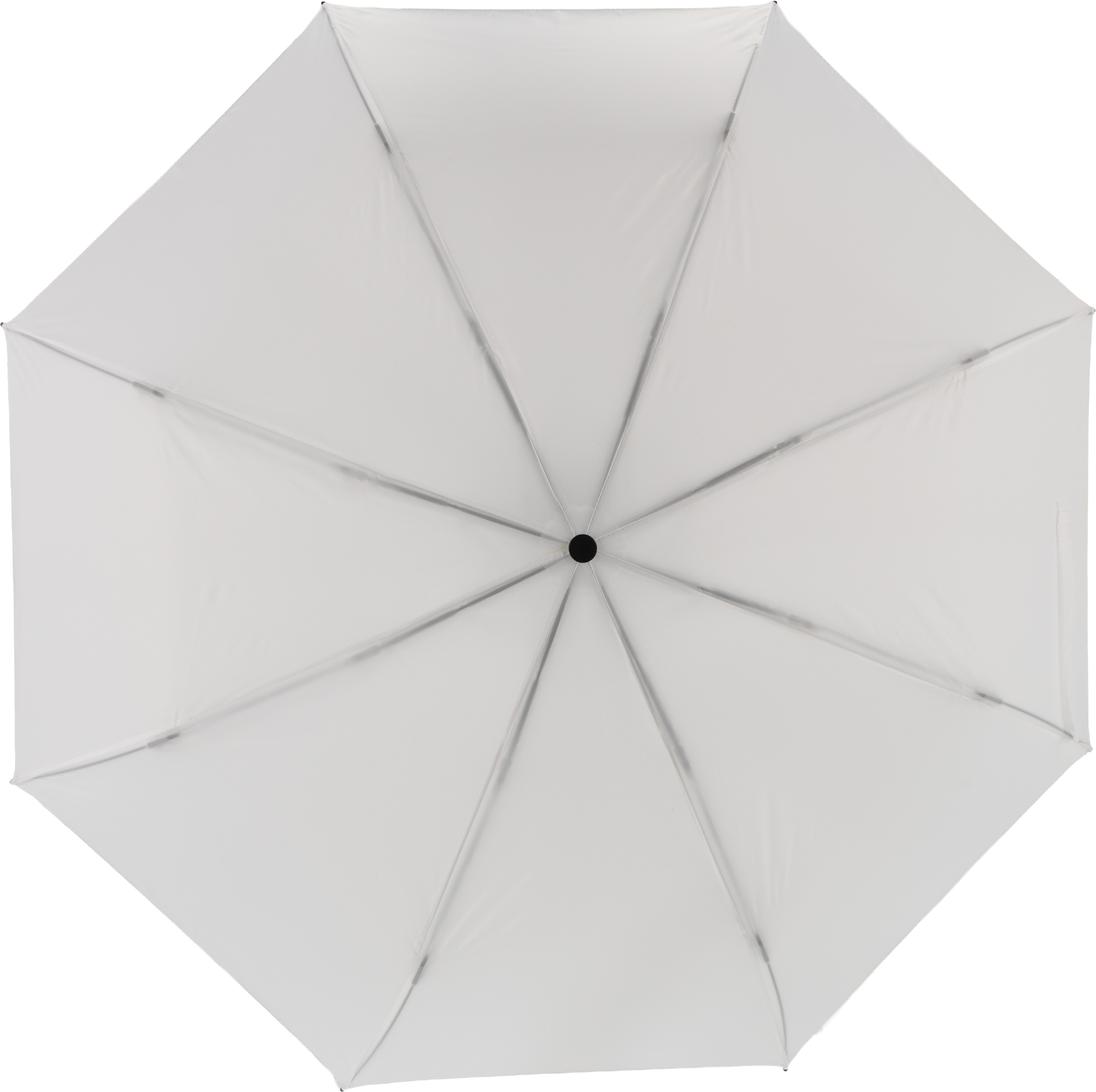 Parasol manualny rPET Ø98 cm NORTHAMPTON Biały 433606 (2)