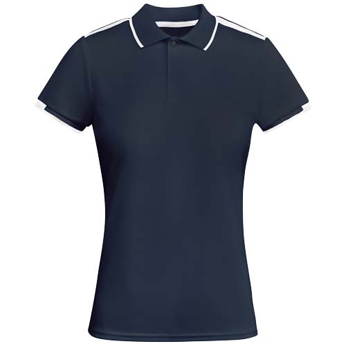 Tamil sportowa koszulka damska polo z krótkim rękawem Navy Blue R04098S2 