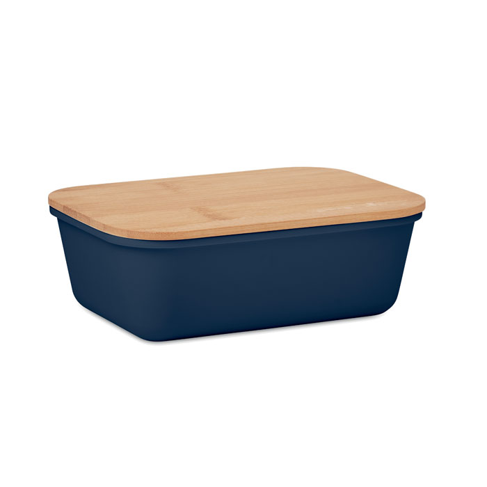 Gadżet reklamowy - Lunchbox z bambusową pokrywką