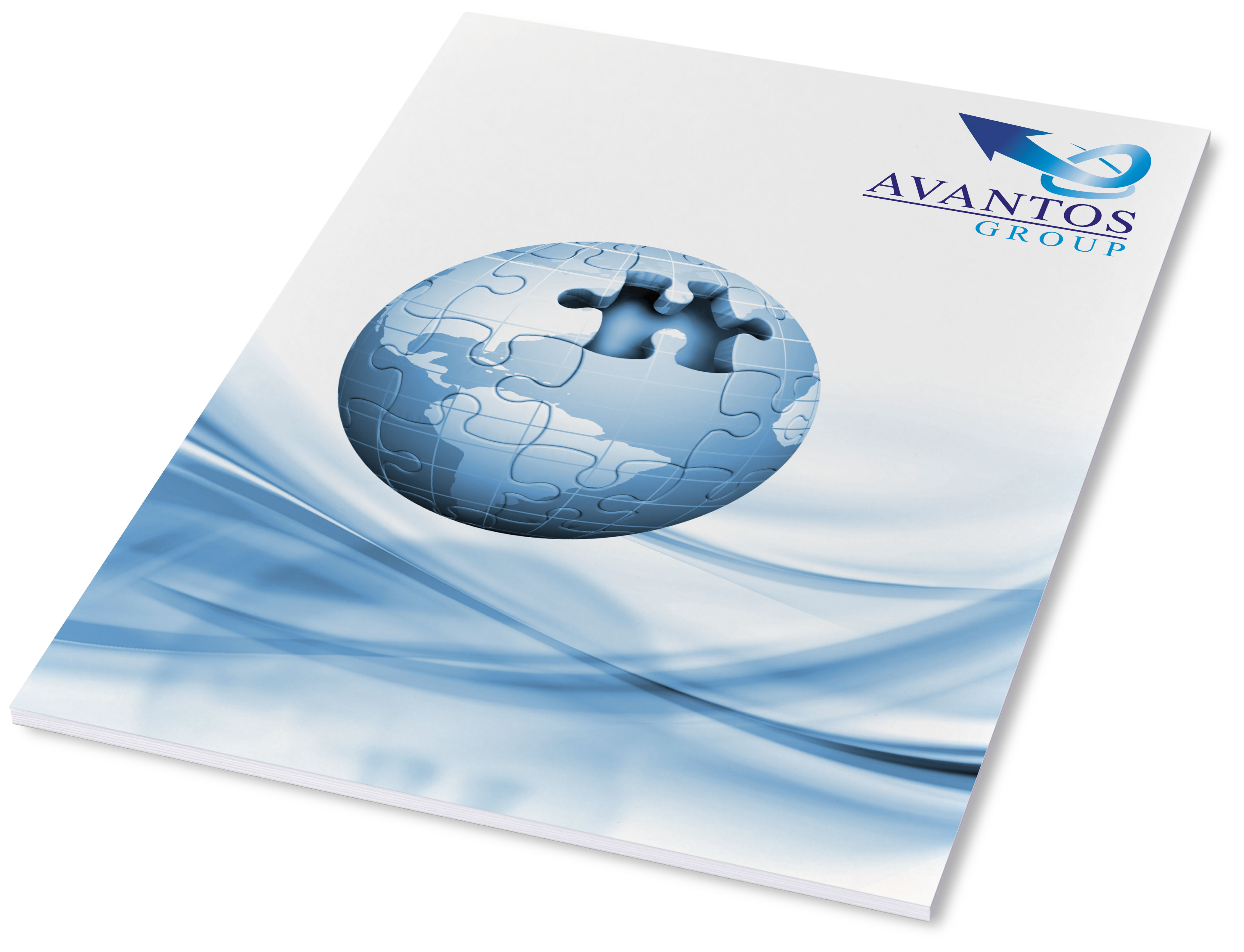 Gadżet reklamowy - 250x Notatnik Desk-Mate® w formacie A4 otwierany doformacie góry