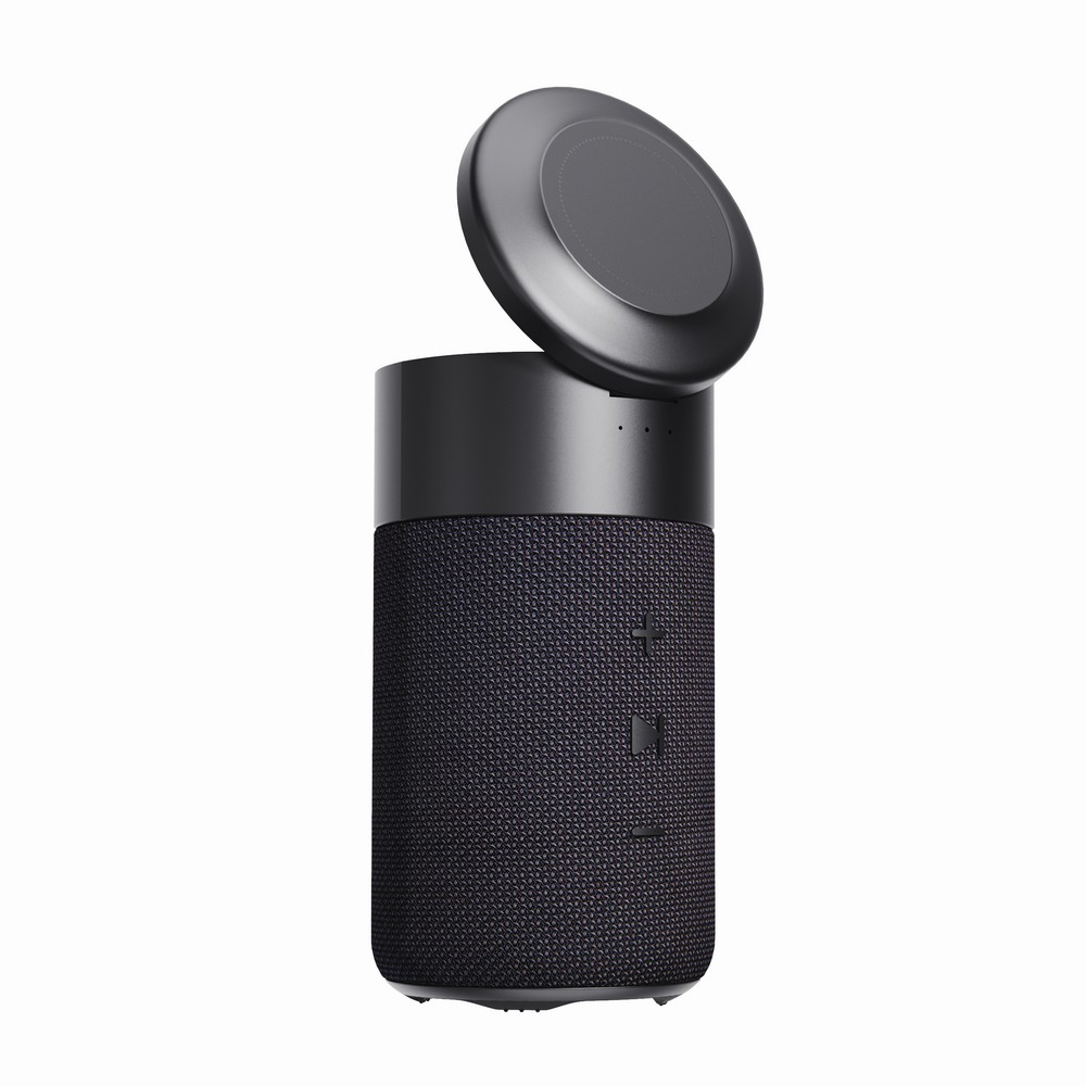 Głośnik bezprzewodowy 10W Anaheim, ładowarka bezprzewodowa 15W Czarny P331.5801 (11)