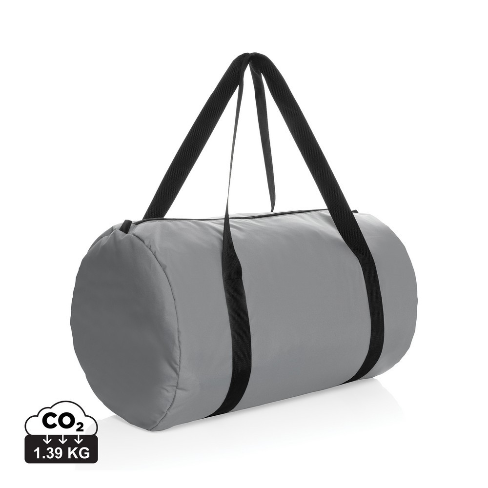 Składana torba sportowa, podróżna Dillon AWARE RPET™ Szary P763.1802 (8)