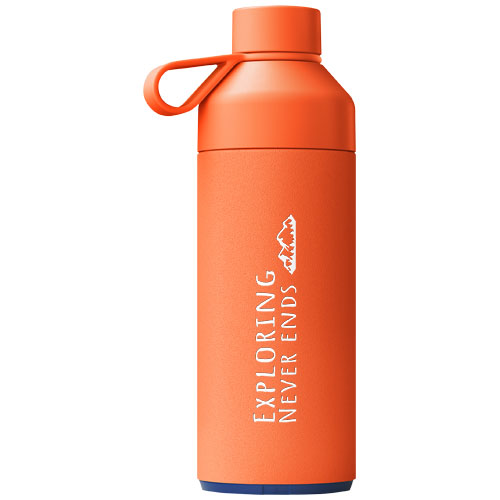 Big Ocean Bottle izolowany próżniowo bidon na wodę o pojemności 1000 ml Słoneczny pomarańczowy 10075330 (5)