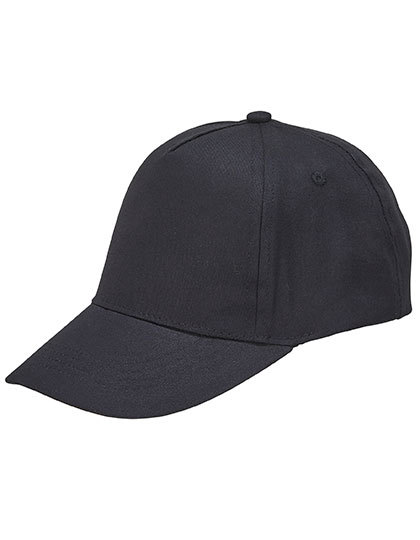 Czapka 5-panelowa Bawełniana Black L04745-995685 