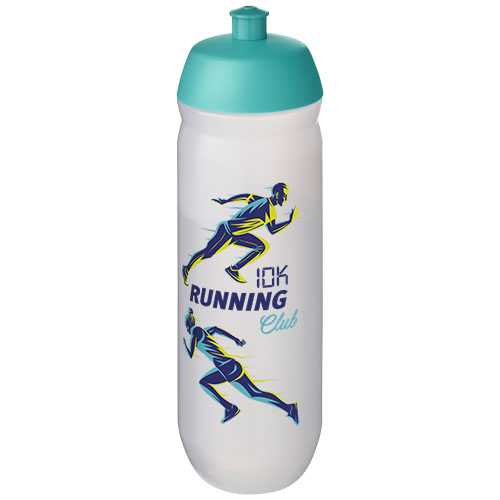 Bidon HydroFlex™ Clear o pojemności 750 ml Turkusowy niebieski-Szroniony bezbarwny 21044251 (1)