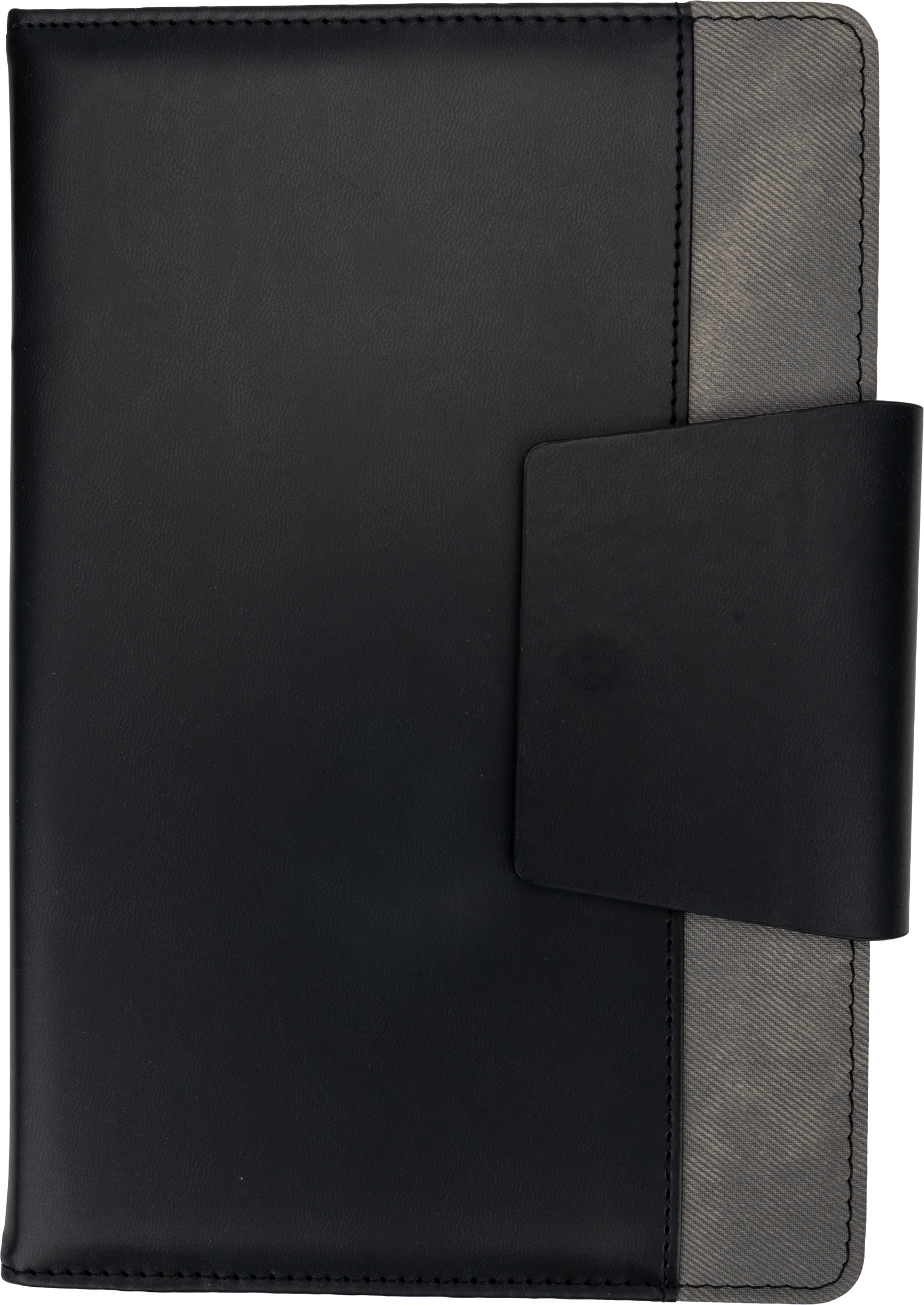 Notes A5 w linie z PU z recyklingu ASUNCION Ciemnoszary 422977 (5)
