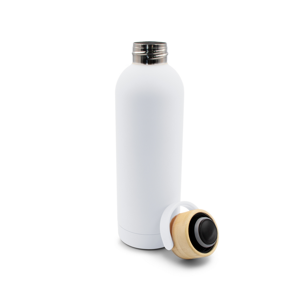 Butelka termiczna 500 ml | Zeniqua Biały VA116-02 (4)