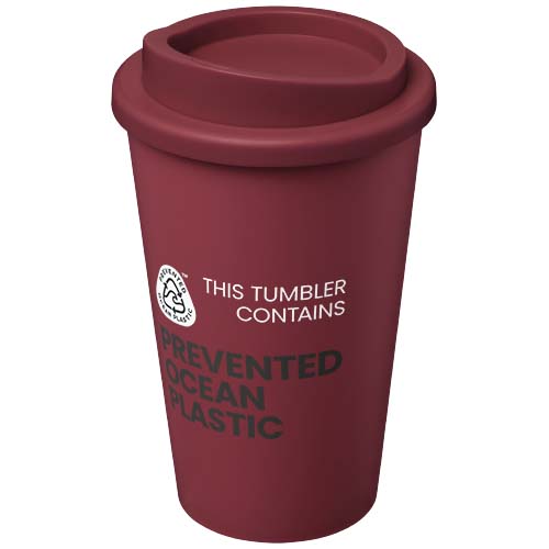 Americano® POP kubek termiczny o pojemności 350 ml Burgundowy 21077722 (1)