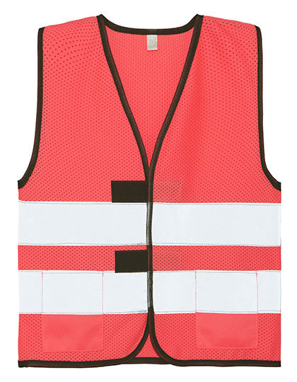 Kamizelka Ochronna Dziecięca Siatkowa Hi-Vis Neon Pink KX128K-995310 