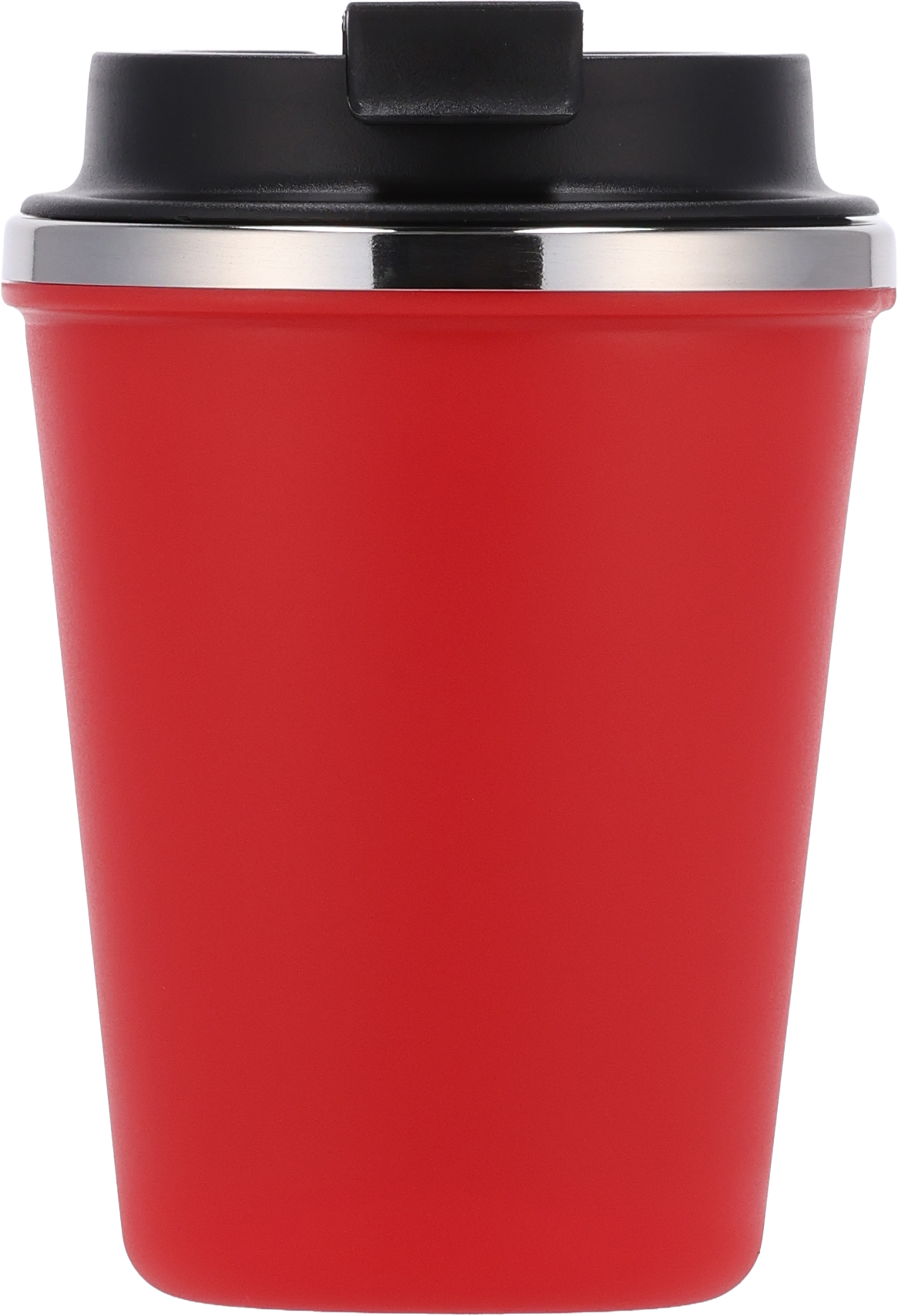 Kubek termiczny 350 ml z powłoką z recyklingu METODY Czerwony 8496205 (3)