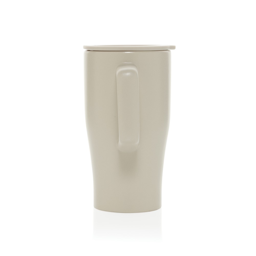 Ceramiczny kubek podrożny 490 ml Szary P437.2219 (3)