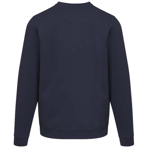 Jasper organiczna bluza unisex z recyklingu o gramaturze 280 g/m² z okrągłym dekoltem i certyfikatem OCS Granatowy 3956155A (3)