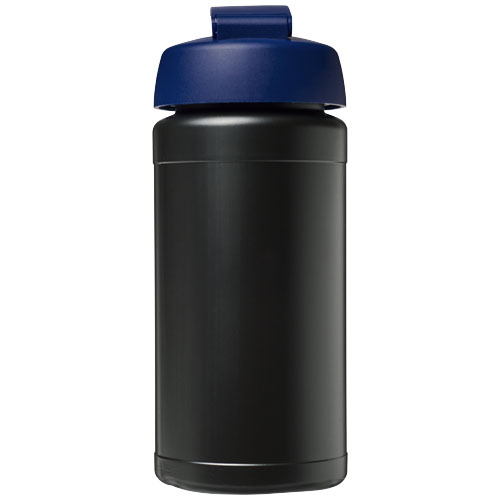 Bidon Baseline® Plus o pojemności 500 ml z wieczkiem zaciskowym Czarny-Niebieski 21006813 (3)